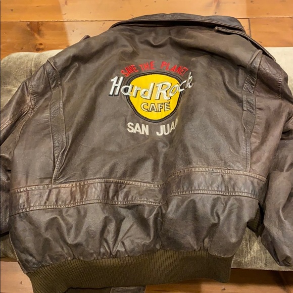 Jackets & Coats Hard Rock Cafe Bomber Jacket Poshmark